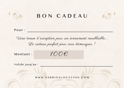 Carte cadeau